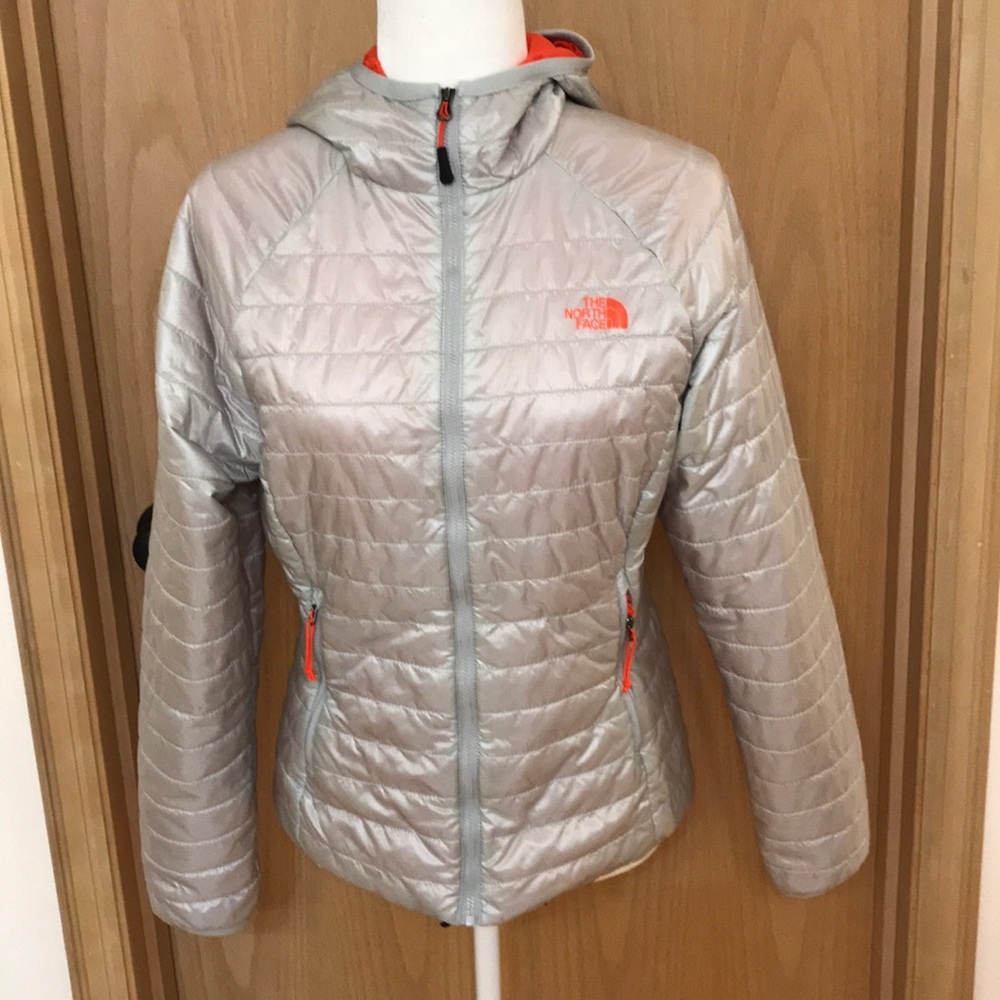 Hooded North Face jacket